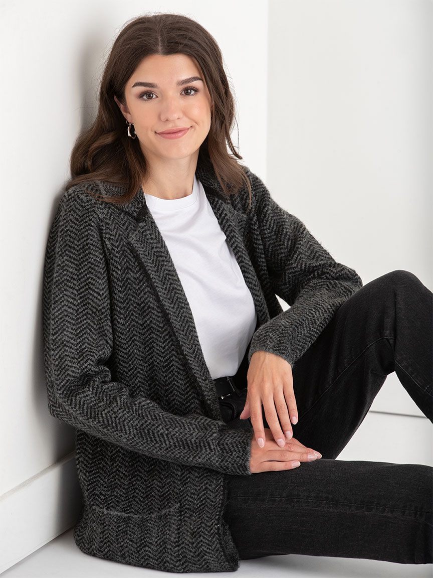 Button coatigan sale