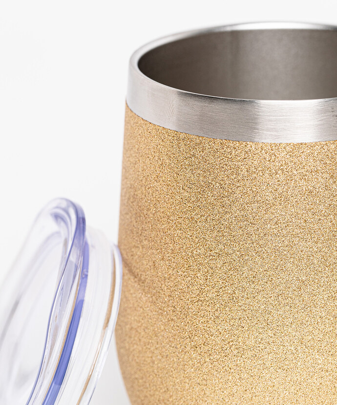 Sparkly Insulated Wine Tumbler Image 4