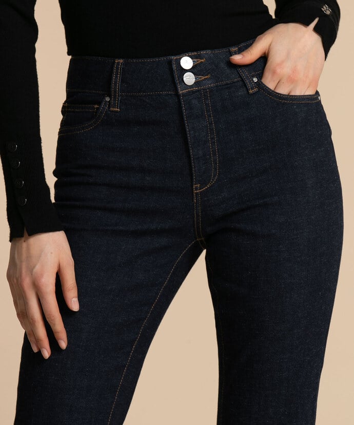 Sylvie Slim Cuffed Jeans Image 5