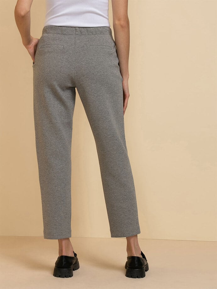 Double Knit Tapered Leg Pant Image 6
