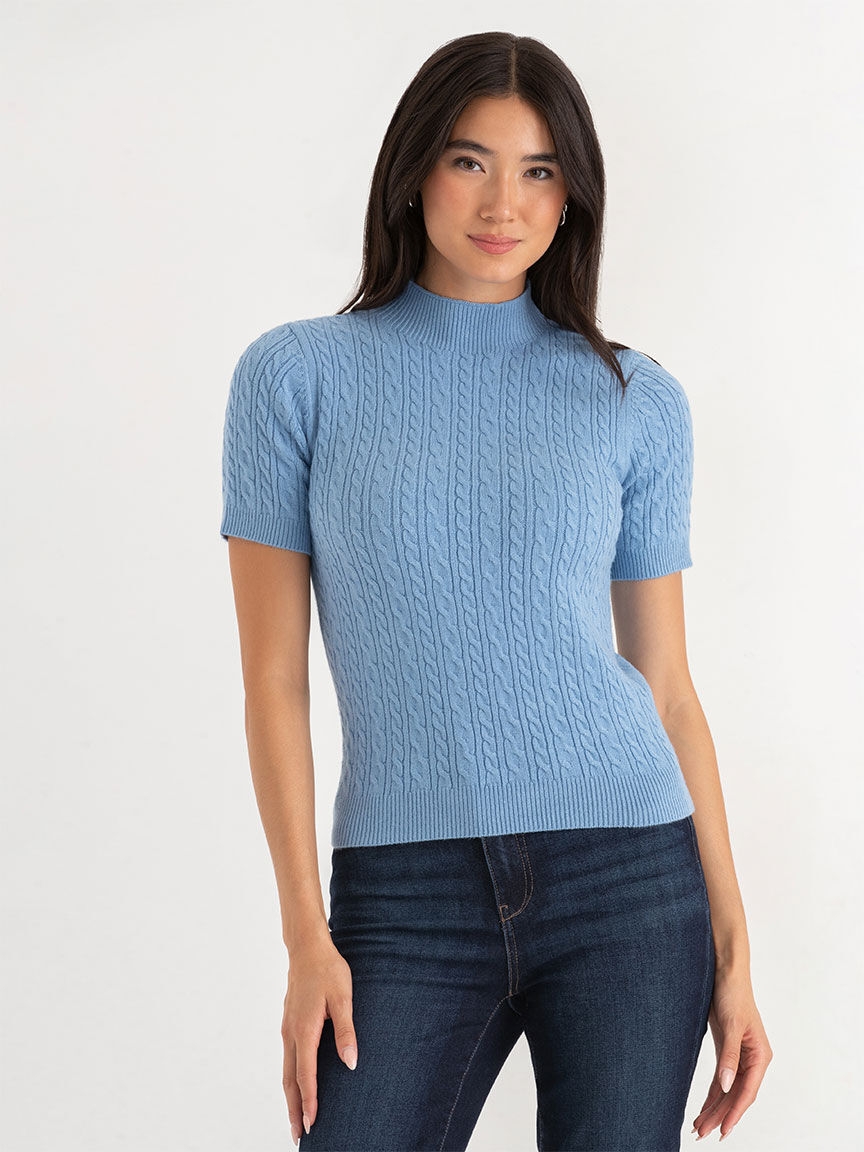 Mock neck elbow sleeve sales