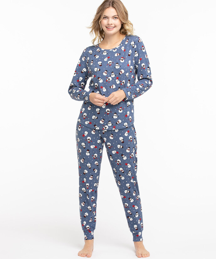 Frosty Flakes Pajama Set Image 3