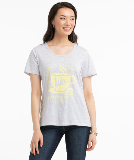 Gilmore Girls Graphic Tee, Grey/Gilmore Girls Gilmore Girls Graphic Tee, Grey/Gilmore Girls