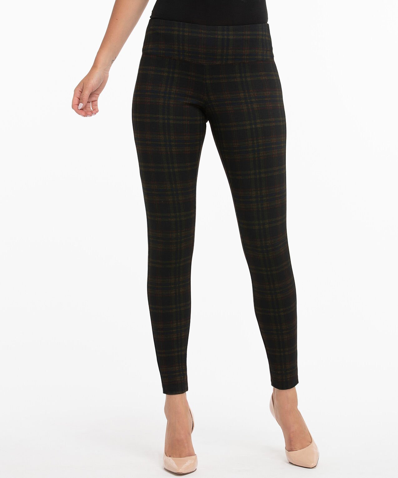 Plaid ponte leggings 2025