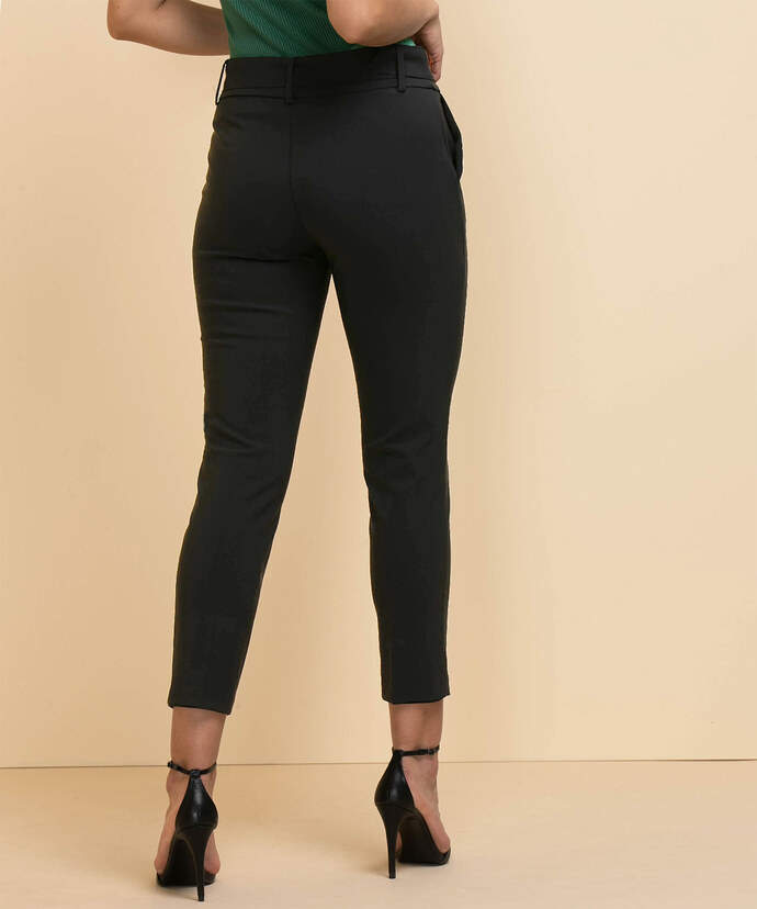 Pull-On Slim Leg Ankle Length Pant by Jules & Leopold Image 4