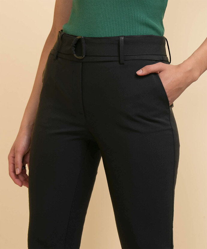 Pull-On Slim Leg Ankle Length Pant by Jules & Leopold Image 2