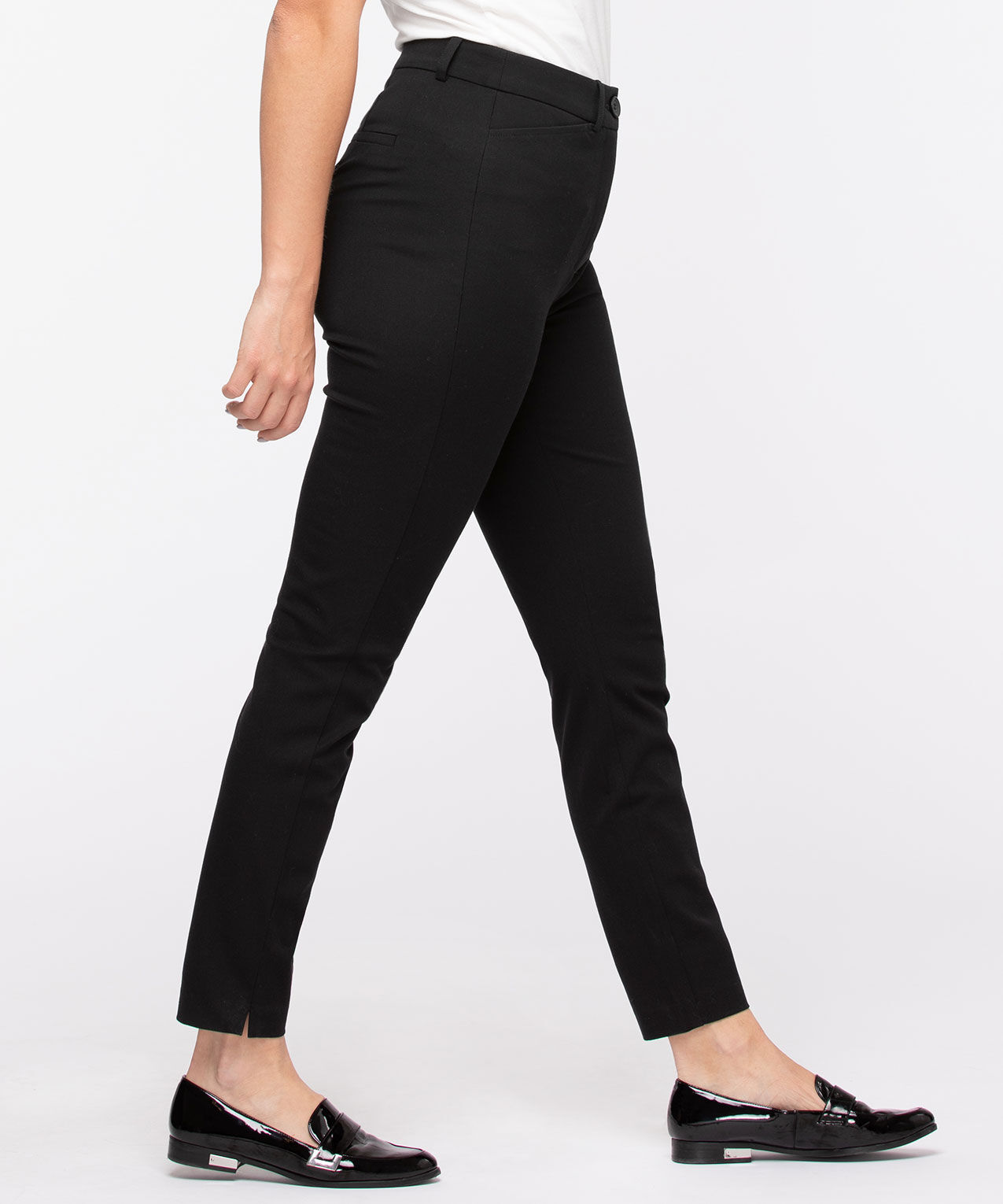 Black skinny dress pants womens online