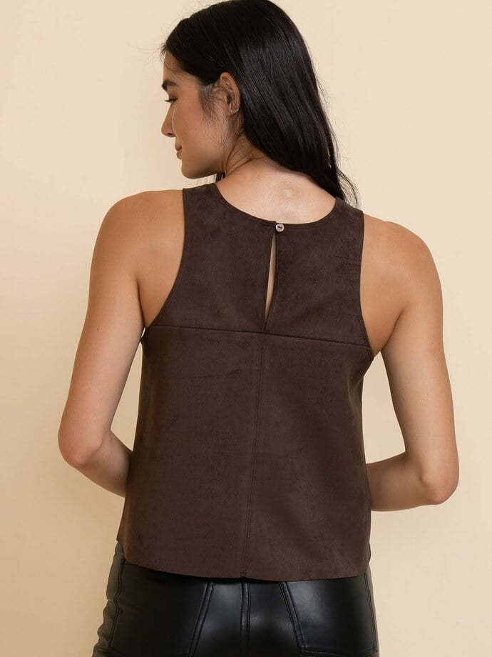 Faux Suede Tank Top Image 5