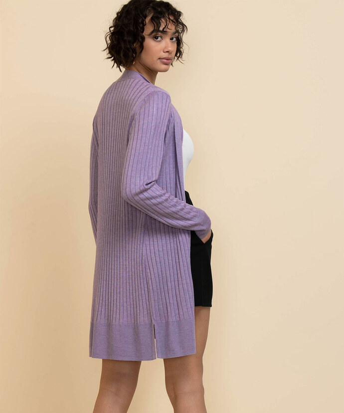 Ribbed Duster Cardigan Image 2