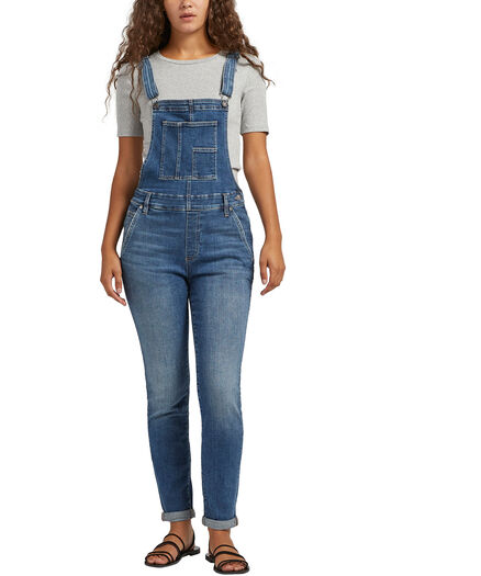 Slim Leg Overall by Silver Jeans, Denim