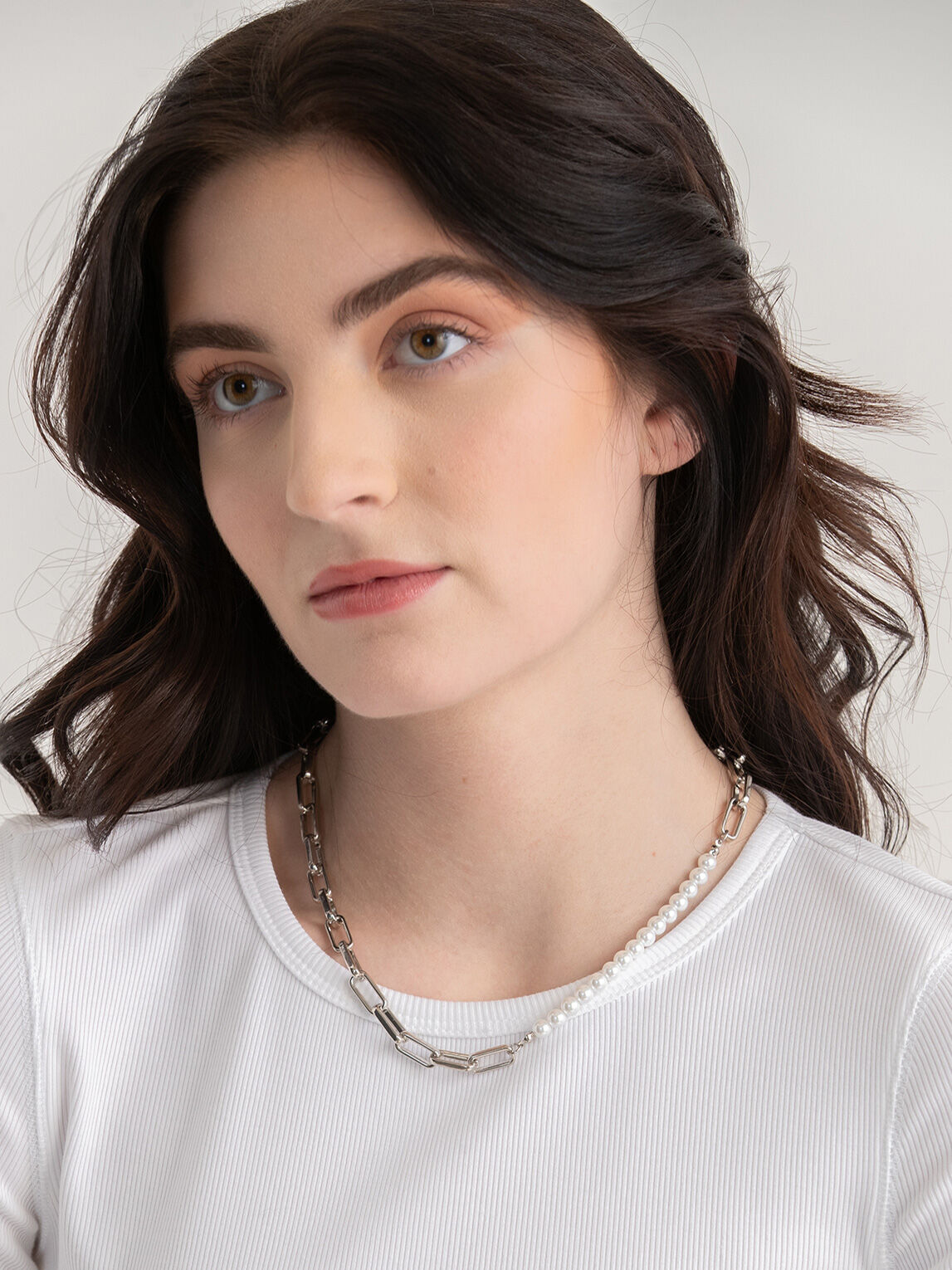Necklace with sale tops