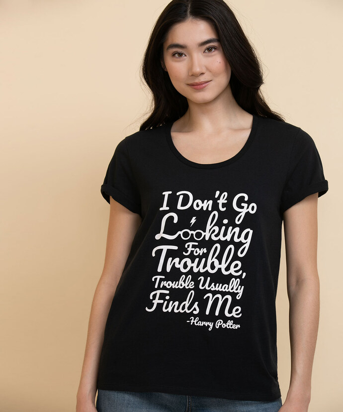 Licensed Harry Potter Graphic Tee Image 2