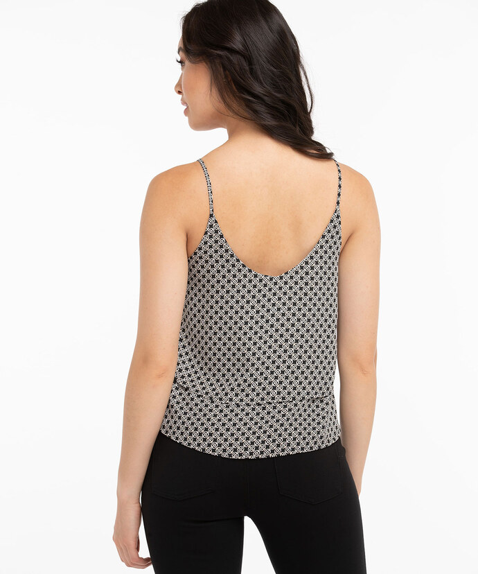 Tiered Strappy Tank Blouse Image 4