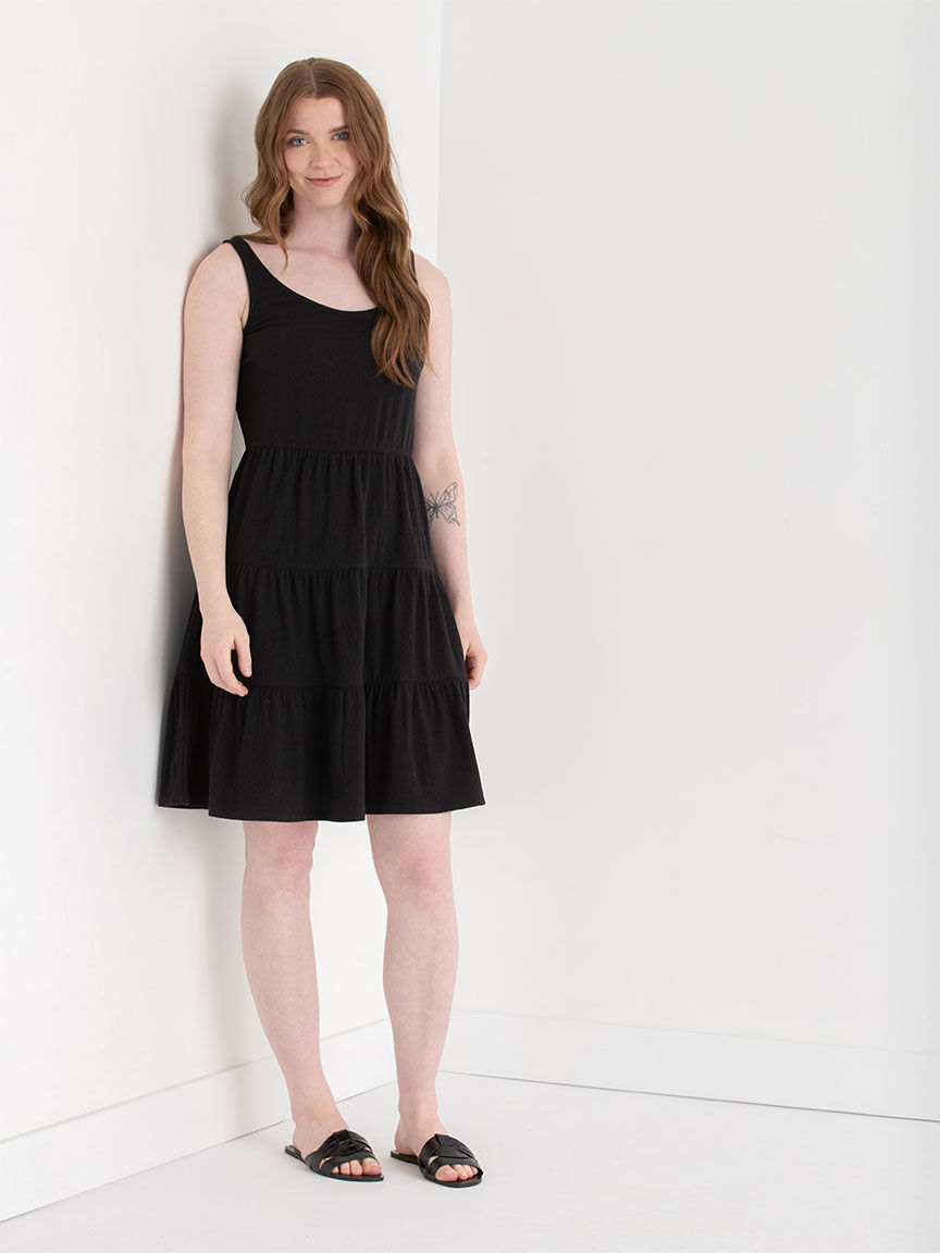 Sleeveless Tiered Dress