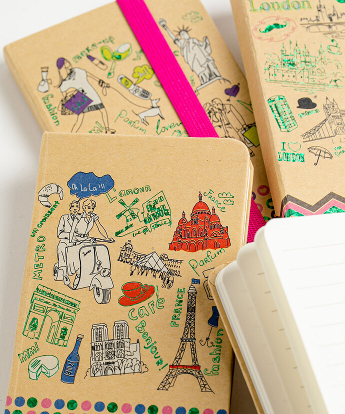 Travel Notebook 4-Pack Image 2