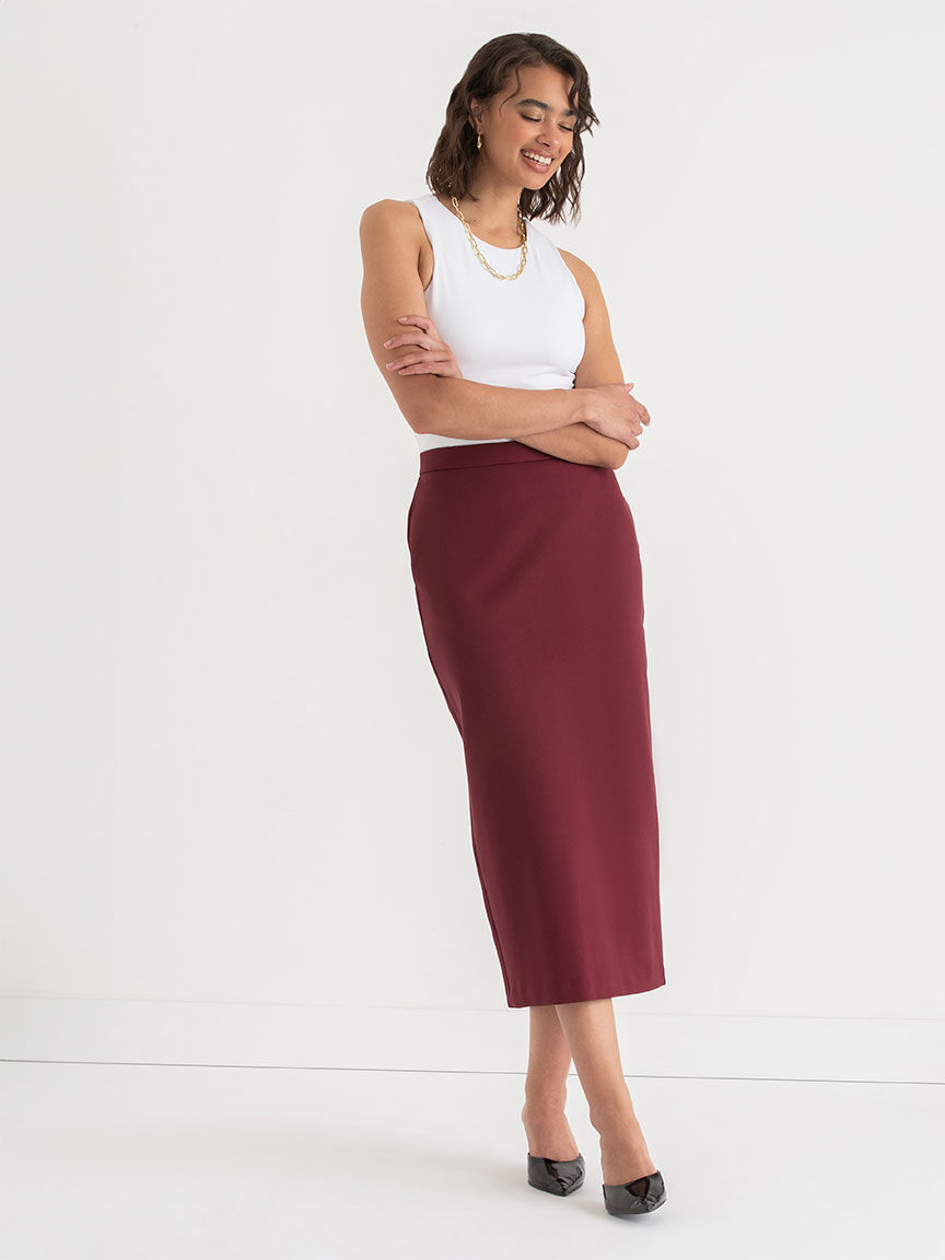 Next midi pencil skirt top