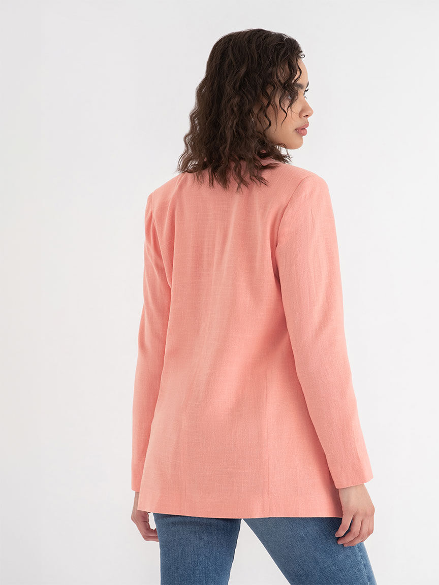 Relaxed Fit Linen Blazer Rickis