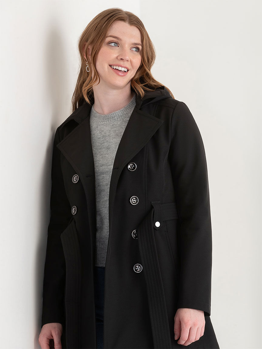 Sebby softshell trench coat hot sale