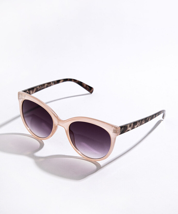 Oversized Pink Sunglasses Image 2