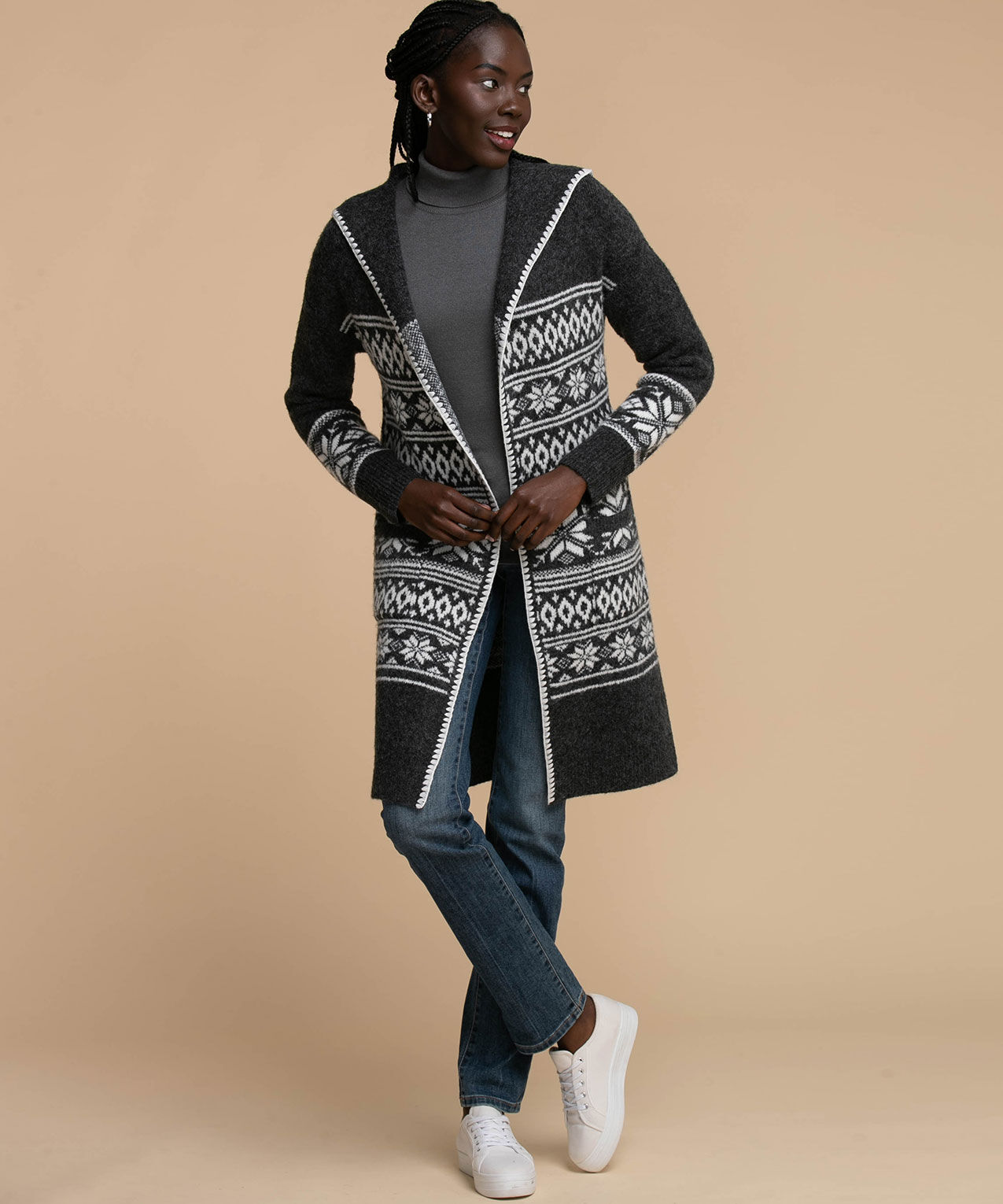 Emory park ailani hooded duster cardigan hot sale