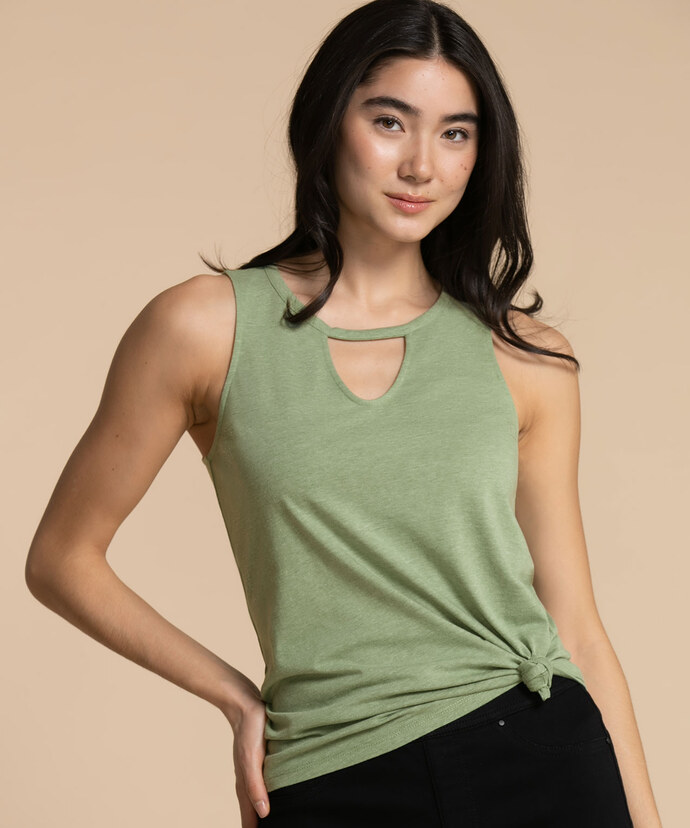 Cut-Out Tank Top Image 5