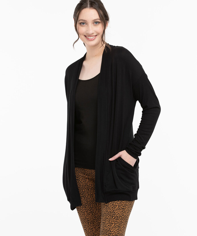 French Terry Lounge Cardi Image 1