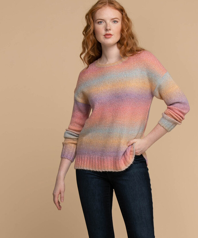 Ombre Pullover Sweater Image 1