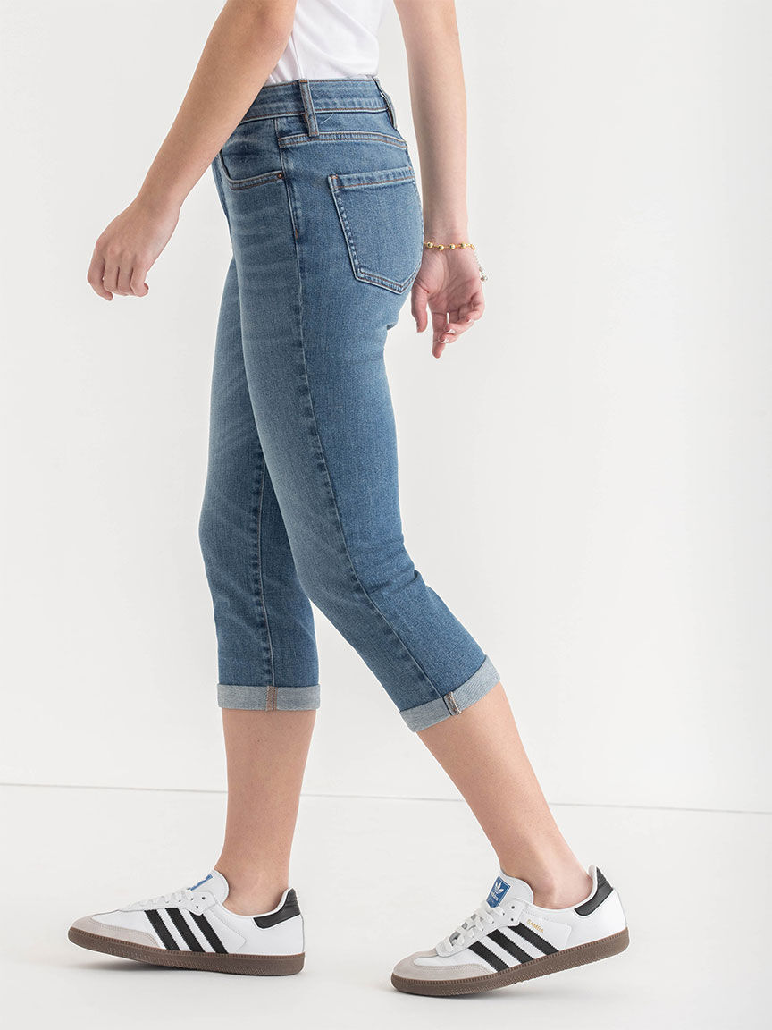 Skinny capris sales