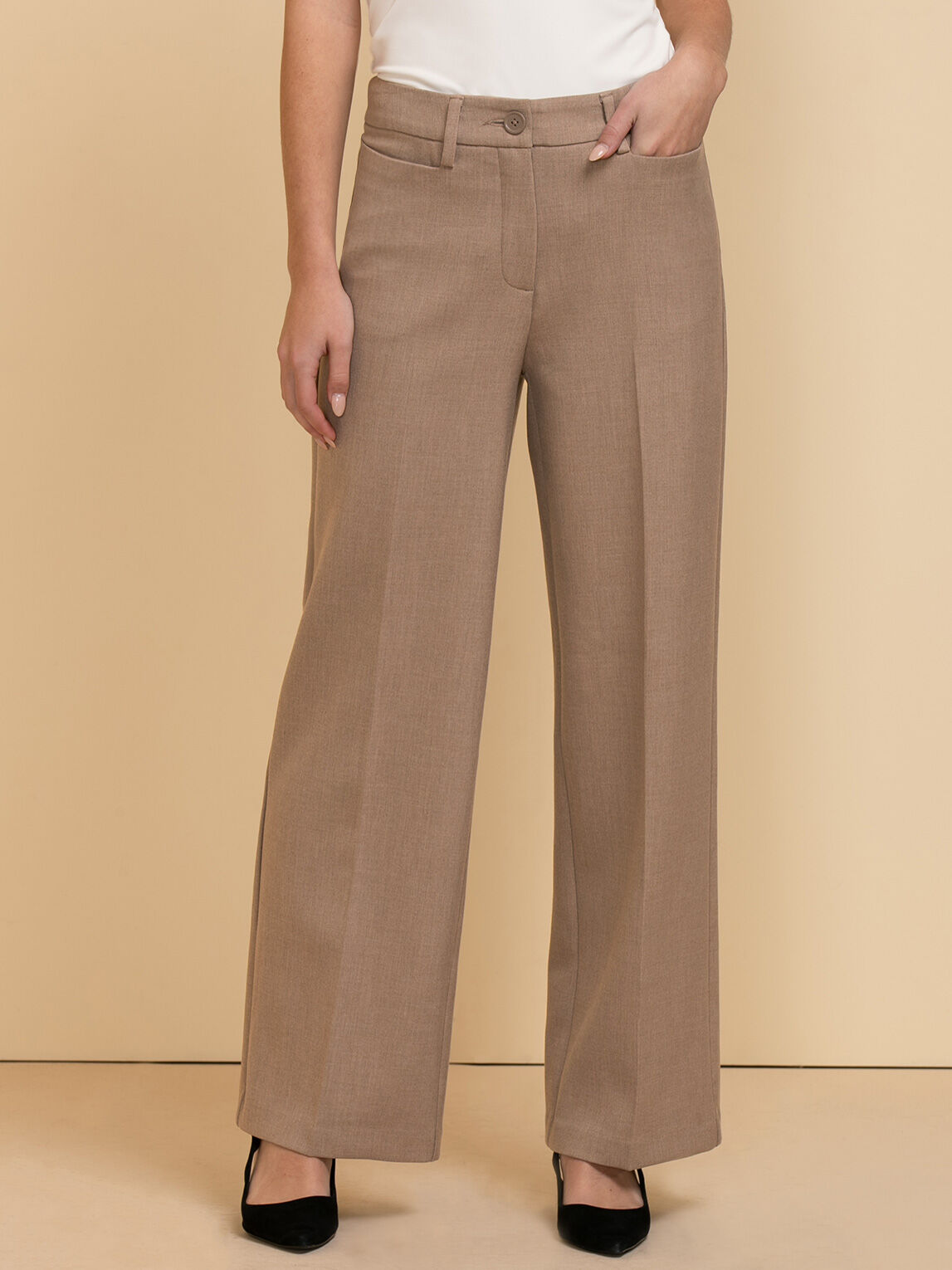 Maxwell Wide Leg Pant in Premium Gabardine | Rickis Maxwell Wide Leg Pant in Premium Gabardine | Rickis