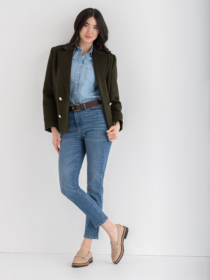 Pea coat single breasted shop