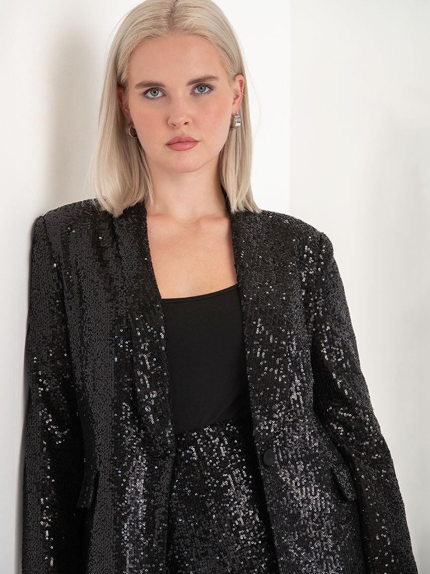 Sparkley blazer store