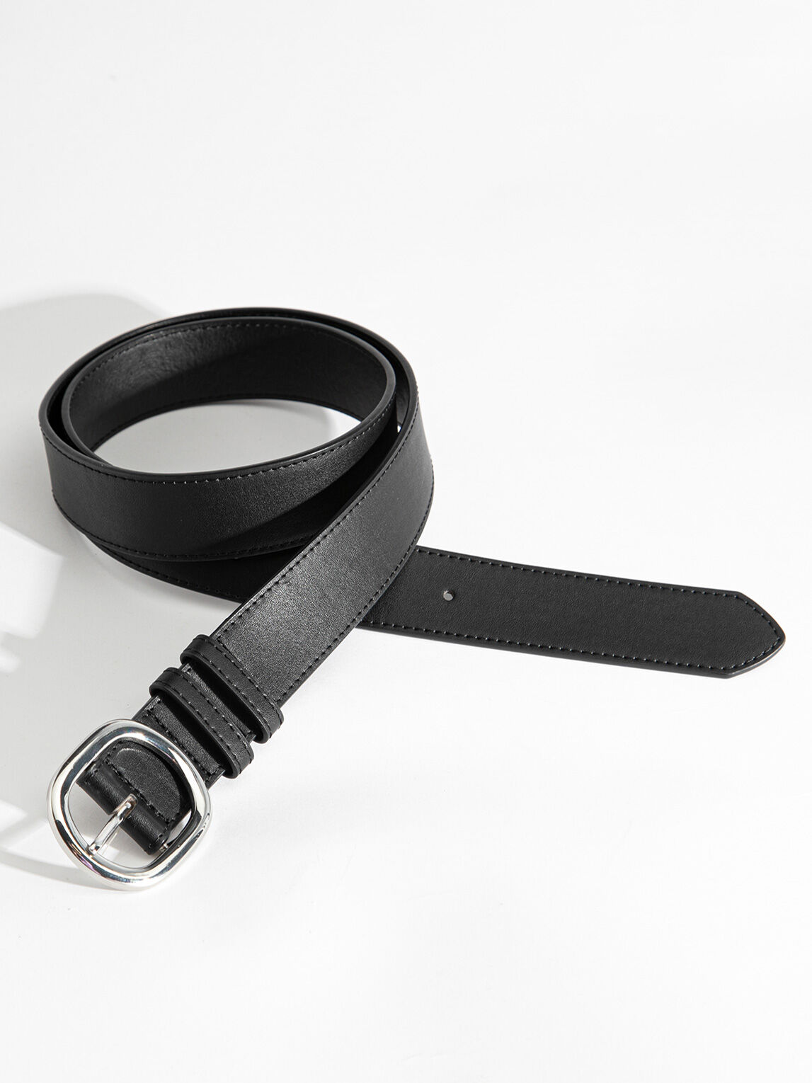 Belt with large buckle online