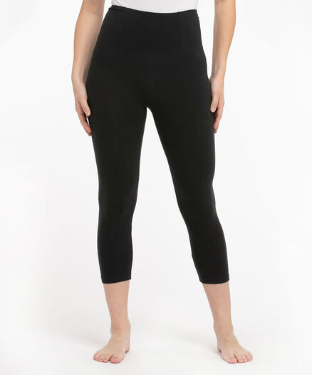 Black Cropped Legging, Black Black Cropped Legging, Black