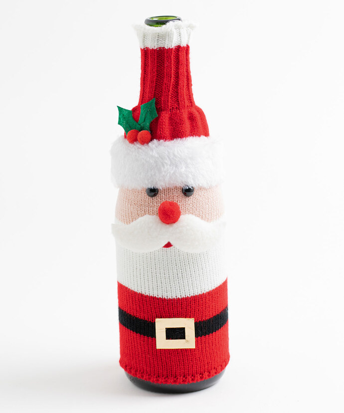 Santa Claus Bottle Sweater Image 1