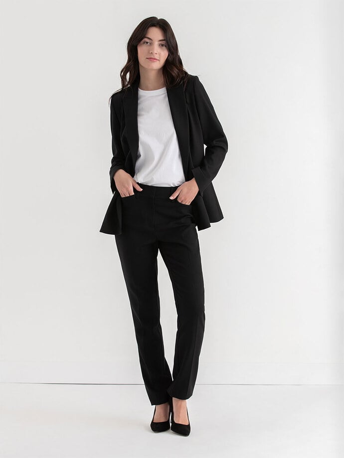 Spencer Straight in Luxe Tailored  Image 2