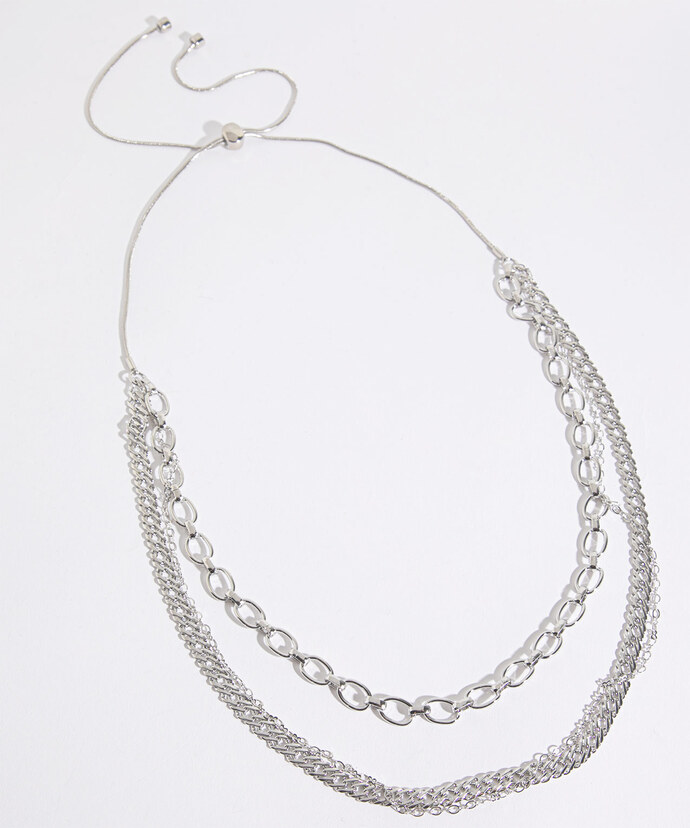 Layered Chain Necklace Image 1