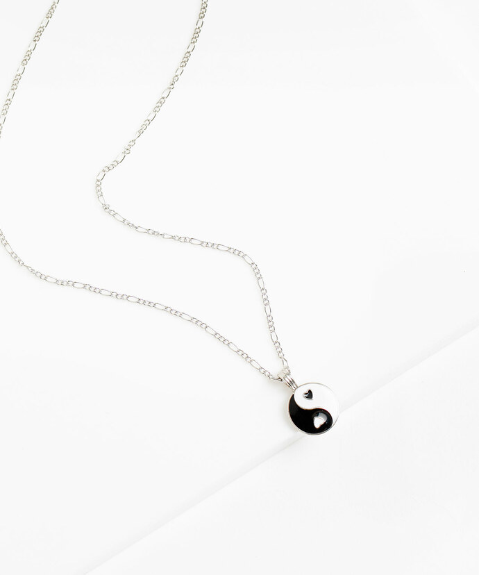 Yin Yang Heart Necklace Image 1