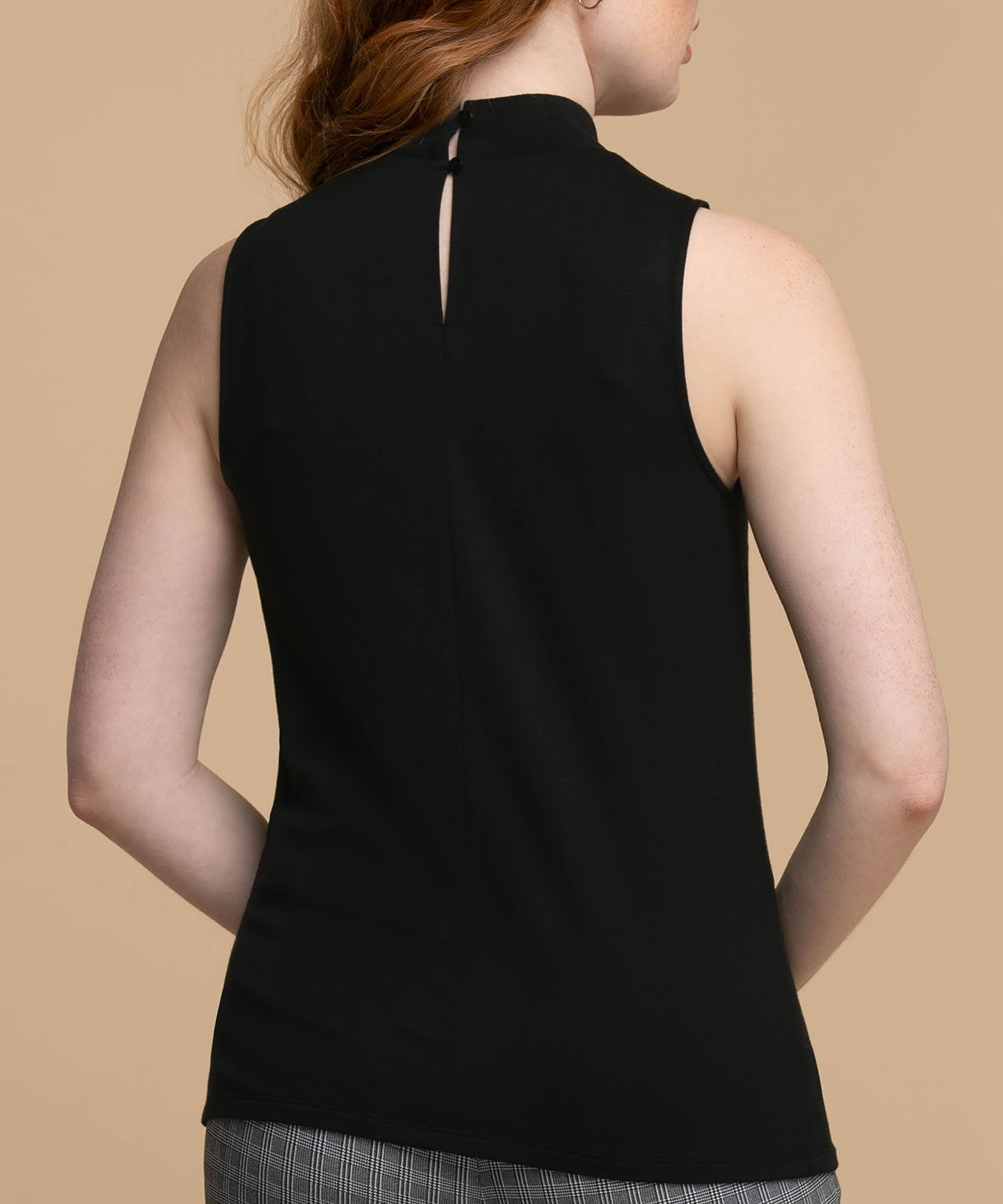 Sleeveless Mock Neck Top Rickis