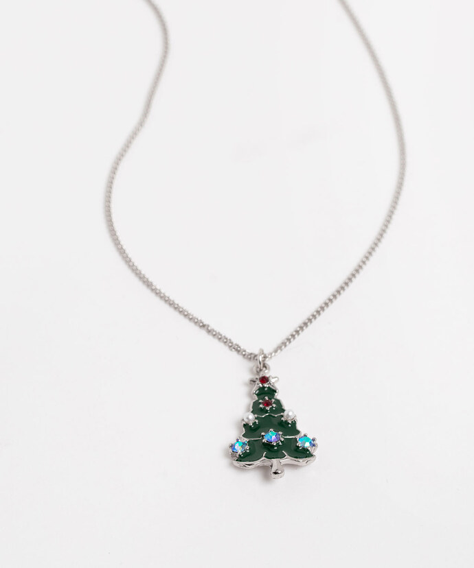 Christmas Tree Necklace Image 2