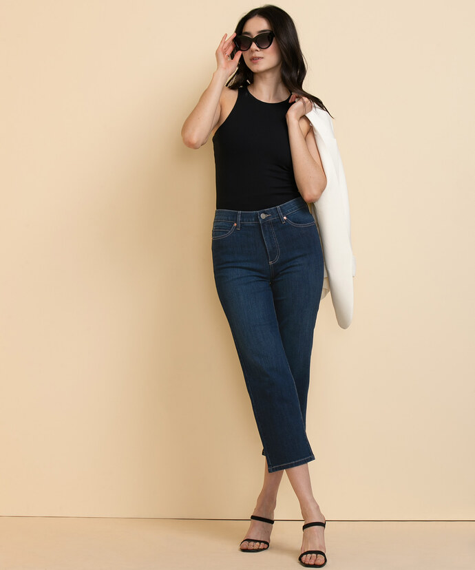 Stevie Straight Crop Jeans by LRJ Image 2