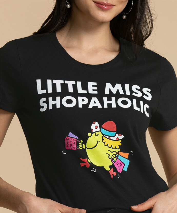 Mr. Men Little Miss Shopaholic T-Shirt Image 1