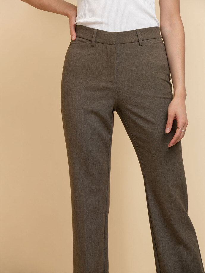 Bradley Bootcut in Luxe Tailored Pant Image 2