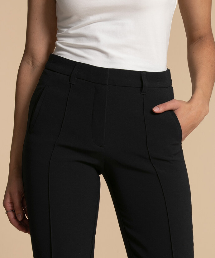 Tapered Leg with Pintuck Pant Image 3