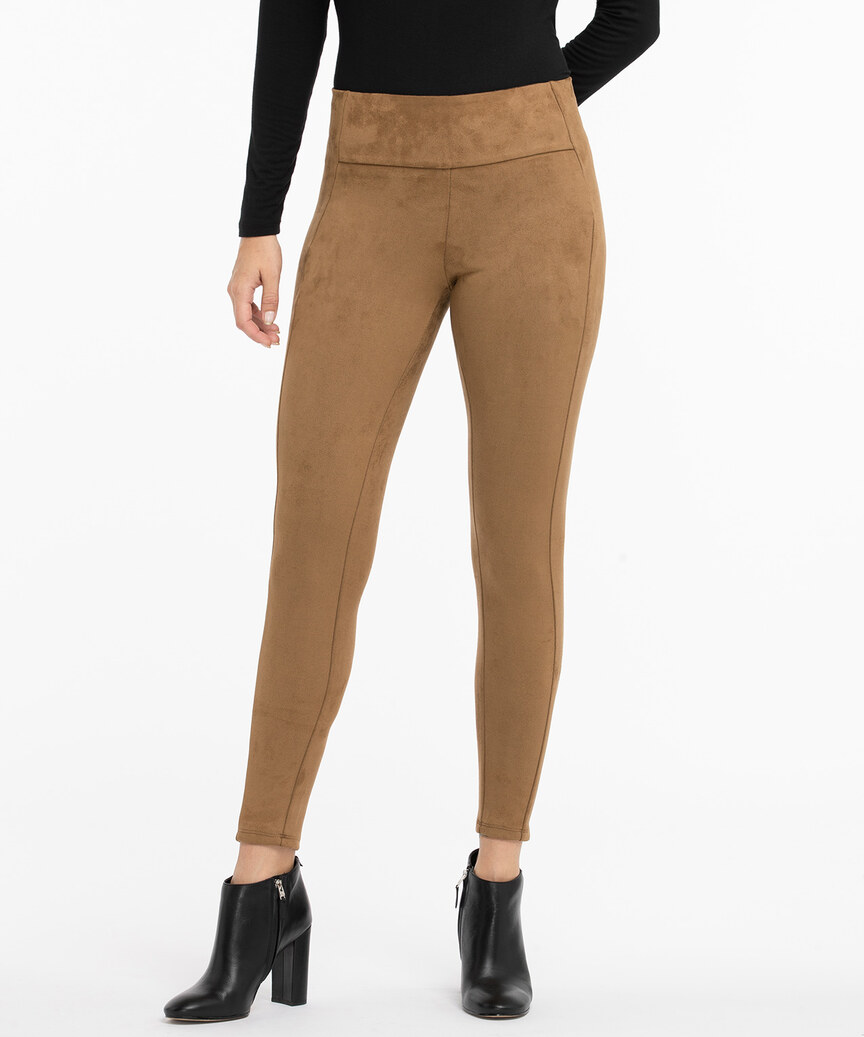The SPANX Faux Suede Leggings– MomQueenBoutique