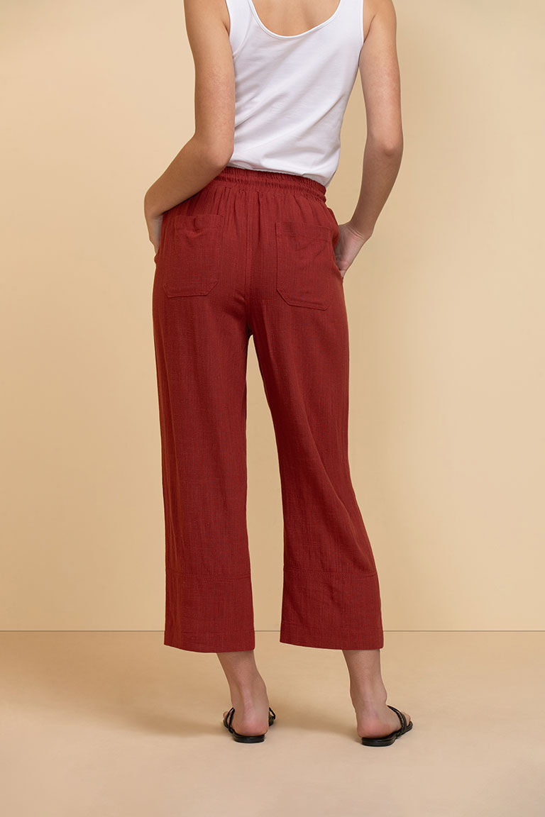 Next cropped linen sales trousers