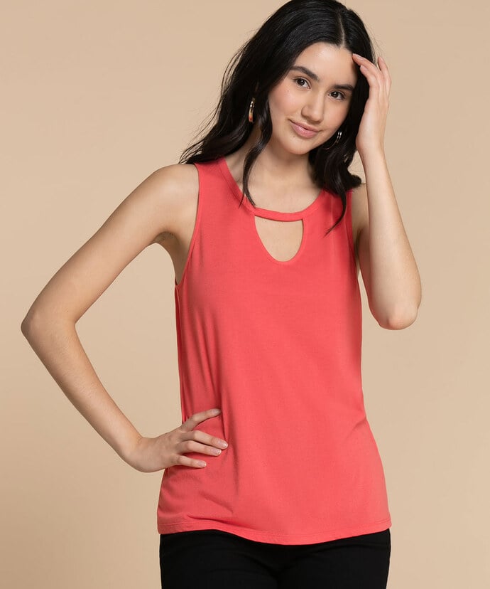 Cut-Out Tank Top Image 3