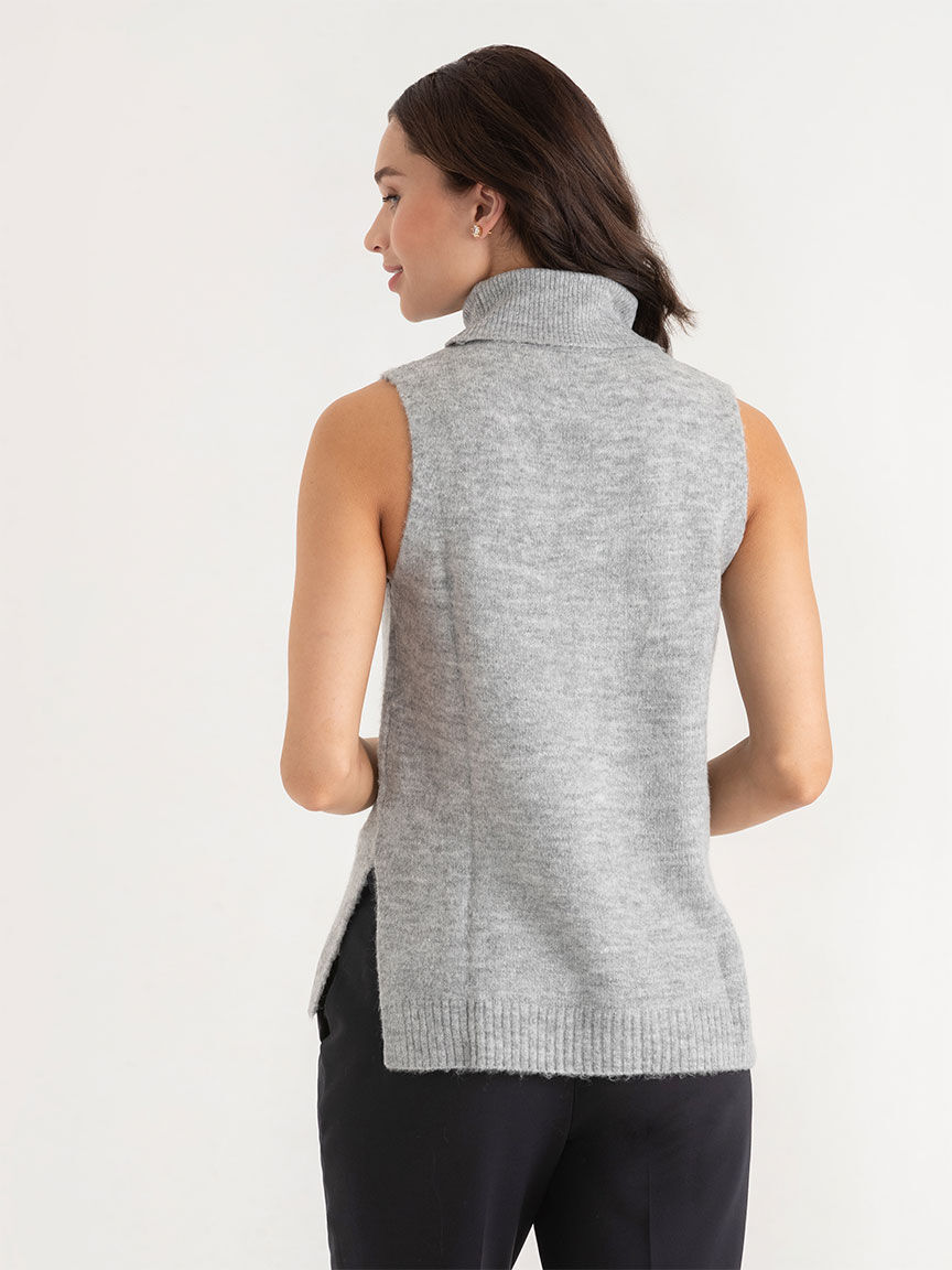 High neck sweater tank cheap