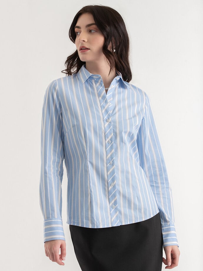 New Talia Fitted Collared Shirt Image 6