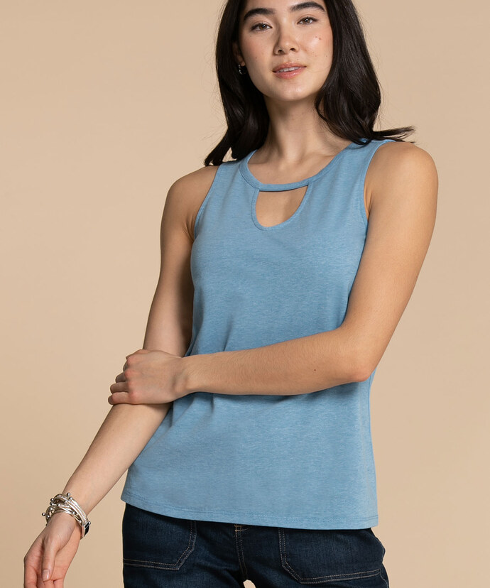 Cut-Out Tank Top Image 1