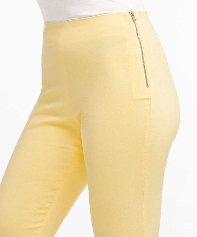 Microtwill Skinny Cropped Pants Image 4